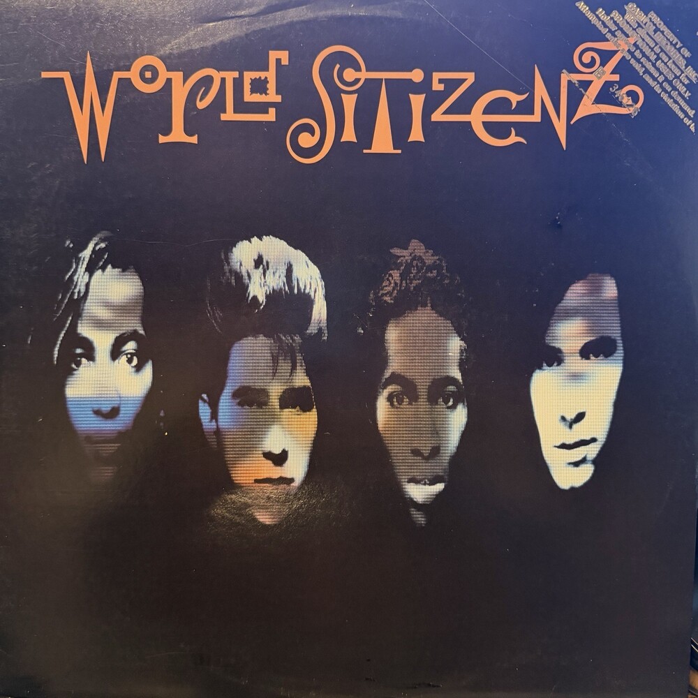 World Sitizenz Self Titled LP ST-53013 1985 US Vinyl Record “Lock It Up” Promo